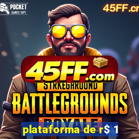 plataforma de r$ 1